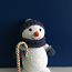 Вязаный Снеговик 25см/Kootud Lumememm 25cm (фото #3)