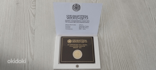 Vatikan 2023 2 euro juubelimünt (foto #1)