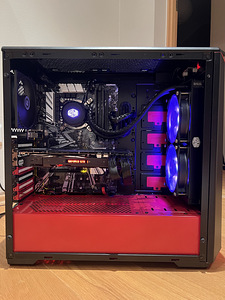 Mänguriarvuti- i5-9400/GTX 1070 8GB/16GB RAM/vesijahutus (2 foto / 5)