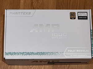 Phanteks 1000W 80+ Gold modulaarne toiteplokk, PSU (5 foto / 5)
