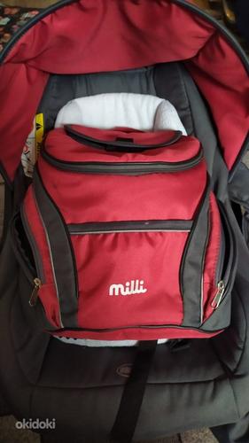 Автокресло Milli + адаптеры для коляски + рюкзак (фото #1)
