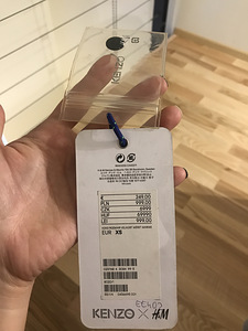 Удлинённый двусторонний бомбер KENZO X H&M (unisex) (6 foto / 6)