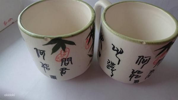 Hiina mustriga tassid. Чашки с китайским узором. (фото #2)