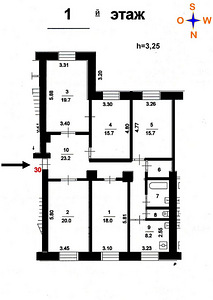 5 комнатную квартиру 130/90 м кв,м.Бутырская