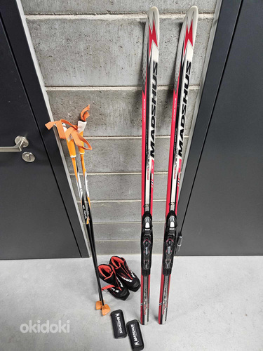 Лыжный комплект MADSHUS 150см - лыжи, палки, ботинки (фото #2)