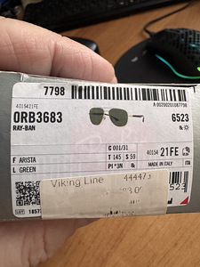 Очки Ray-Ban RB3683 (2 фото из 8)
