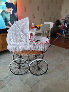 Mänguasja pitsist jalutuskäru (3 foto / 3)