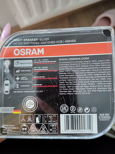 Osram night breaker, Lambipirn (2 foto / 2)