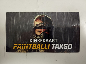 Подарочная карта Paintballitakso на 50€