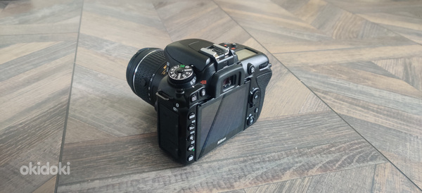 D7500 kaamera + 2 objektiivi + kott + SD kaart + 2 akut (foto #2)