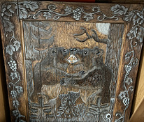 Puitu graveeritud seinapilt KARUD(100x80cm)