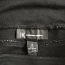Штаны черные с кожанной вкладкой (фото #4)