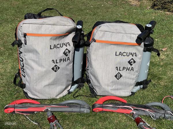 Кайтсерфинг кайты и бум Lacuna Alpha 2021 10 и 8м (фото #5)