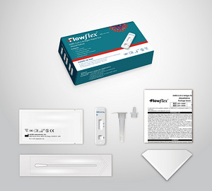 Экспресс-тест на антиген flowFlex SARS-CoV-2 (нос / слюна)