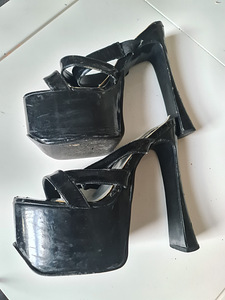 Latex platvorm sandaalid nr 38 (4 foto / 6)