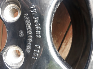 Запаска 5x112 66.6 R16 (3 фото из 3)