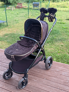 Vankrikomplekt 2 in 1+lisad - Mamas&Papas Ocarro - Black Dia (7 foto / 9)