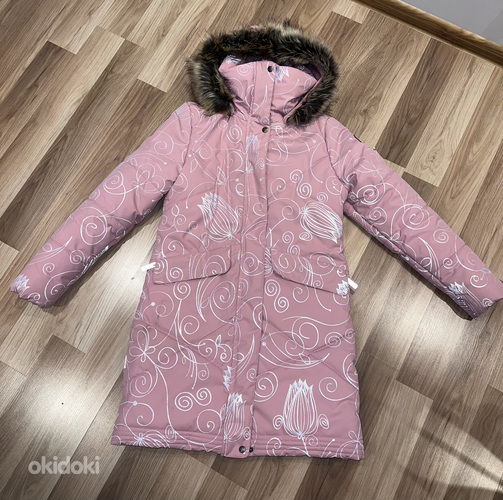 Зимнее пальто из светоотражающей ткани Lenne размер 164 (фото #1)