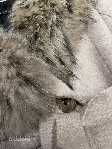 Зимнее пальто с натуральным мехом, размер XS/S (фото #2)