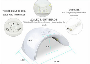 UV Led лампы - Сушить Гель лаки - 36 Вт Новые (7 фото из 7)
