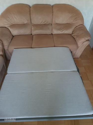 2 дивана в хорошем состоянии, вместе или отдельно (фото #2)