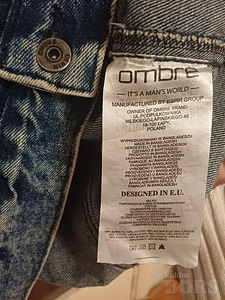 МУЖСКАЯ ДЖИНСОВАЯ КУРТКА OMBRE DENIM, XXL (4 фото из 4)