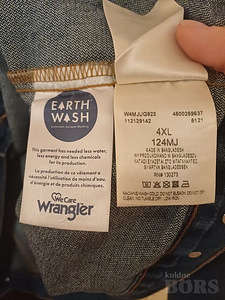 НОВАЯ МУЖСКАЯ ДЖИНСОВАЯ КУРТКА WRANGLER, 4XL (3 фото из 5)