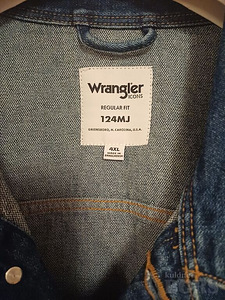 НОВАЯ МУЖСКАЯ ДЖИНСОВАЯ КУРТКА WRANGLER, 4XL (4 фото из 5)
