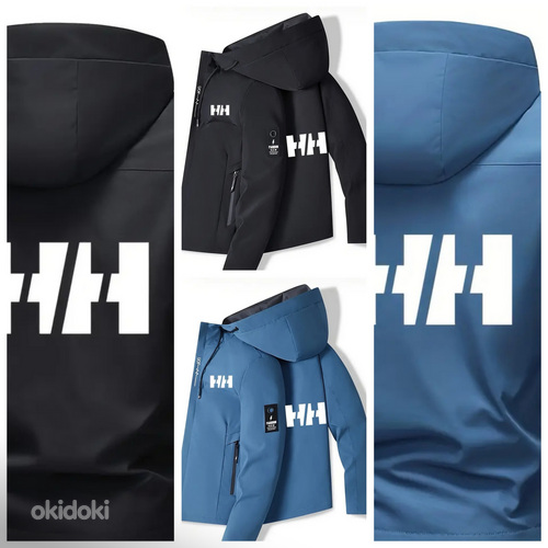 Kohe olemas meeste kevadsuvine jope HH kirjaga, S-2XL