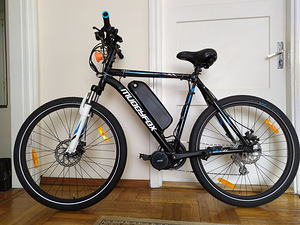 Электрический велосипед Bafang MID-drive 750w (1 фото из 8)