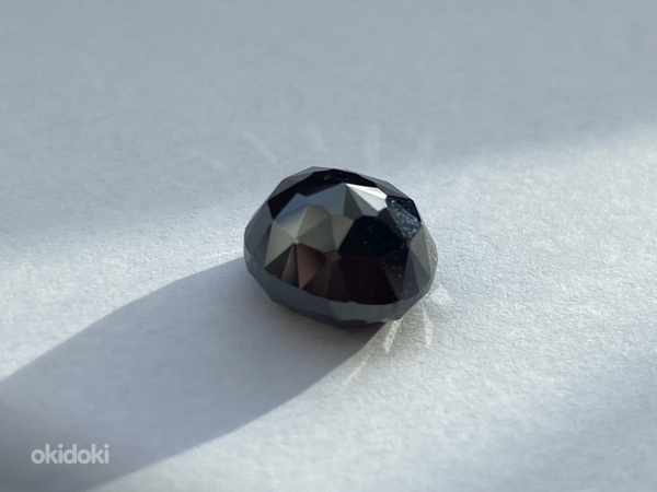 Must teemant 6.23ct 100% õige (foto #5)
