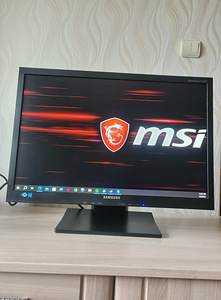 Monitor SAMSUNG SyncMaster 24" HDMI ülihea seisukord 16:10 (3 foto / 3)