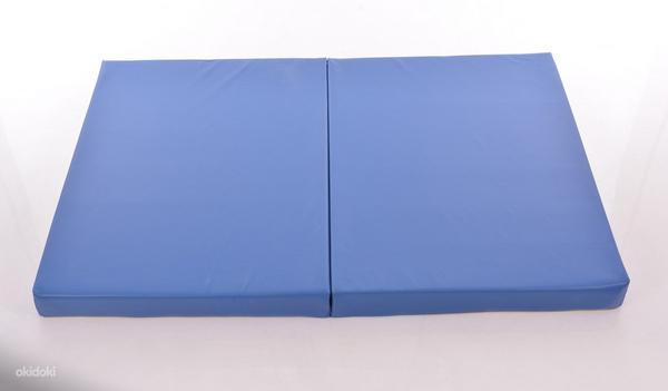 Leather safety mat 80x120cm blue-yellow (foto #6)
