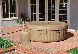 Intex PureSpa Bubble Therapy - bassein-mullivann 4 inimesele (7 foto / 10)
