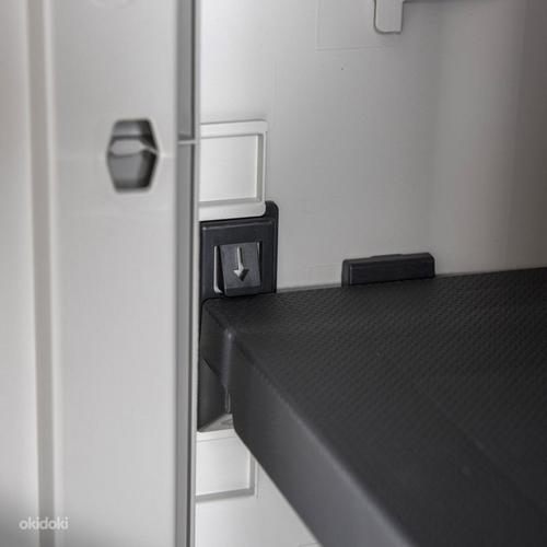 Шкаф бытовой для дачи, 3 полки, 78x49x182 см, Toomax (фото #10)