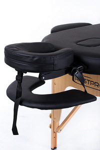 Массажный стол (кушетка) RESTPRO® Classic Oval 2 Black (чёрн (3 фото из 10)