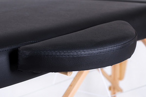 Массажный стол (кушетка) RESTPRO® Classic Oval 2 Black (чёрн (5 фото из 10)