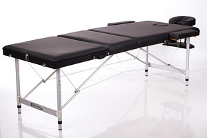 Kokkupandav massaažilaud RESTPRO® ALU 3 Black (6 foto / 10)
