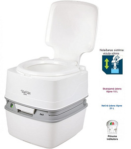 Thetford Porta Potti Qube 365 биотуалет с индикатором (1 фото из 10)