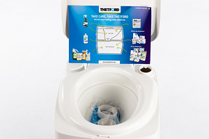 Thetford Porta Potti Qube 365 биотуалет с индикатором (10 фото из 10)