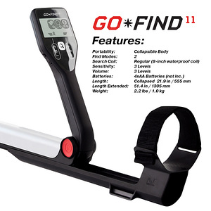Metalliotsija Minelab GO-FIND 11 (3231-0022) (5 foto / 6)