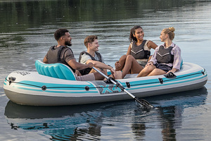 Надувная четырехместная лодка Bestway Adventure Elite X4 (2 фото из 10)