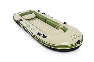 Надувная четырехместная лодка Bestway Voyager X4 Raft, 350х1 (3 фото из 10)