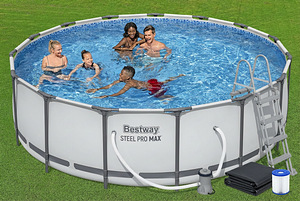 Karkassbassein Bestway Steel Pro Max Set 488x122 cm (1 foto / 10)