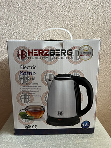 Veekeetja 1,8L. Uus. 2200W Roostekindel teras. (1 foto / 6)