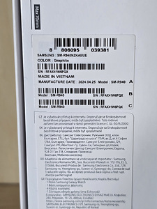 Uus Samsung Galaxy Watch 6 44MM Graphite, BT (2 foto / 2)