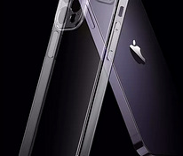 iPhone 12 , 13 , 14 mini/Pro/ProMax/Plus läbipaistev ümbris