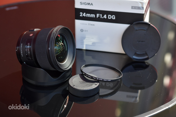 Sigma 24 mm F 1.4 DG ART / Nikon + HOYA PRO kaitsefilter
