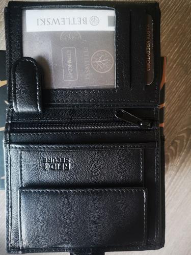 Uus nahast rahakott RFID kaitsega (foto #4)
