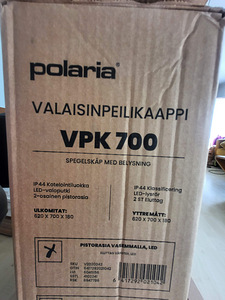 Valgustiga vannitoa peegelkapp UUS, 8tk kokku (4 foto / 8)